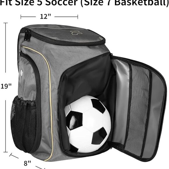 NEW! Roomy Backpack/Duffel/Sports/Travel Bag Top Load w/Padded Back & Straps main image 15